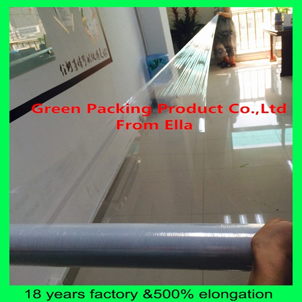 PE Plastic Jumbo Roll Machine and Hand Use Stretch Film Mini Small Roll LLDPE Stretch Pallet Wrap Film for Shrink Wrapping