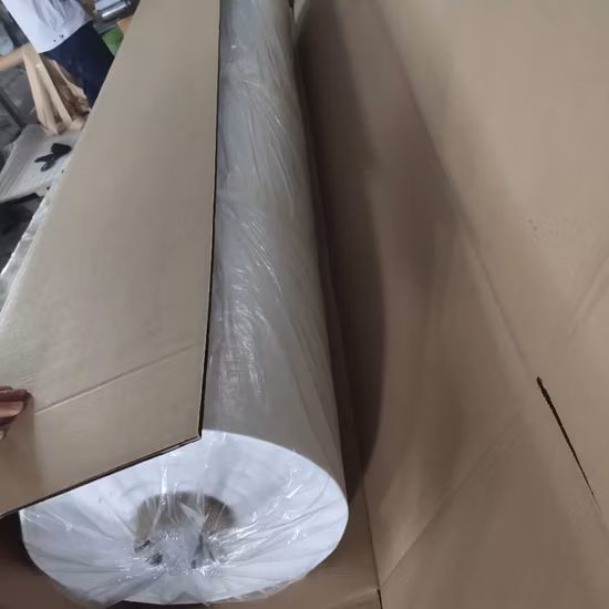 建設用シュリンクラップ用難燃性白色PEプラスチックフィルム